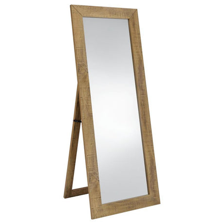 Cadence - Tempered Glass Full Length Mirror Light Brown by Coaster Fine Furniture | Bel Furniture