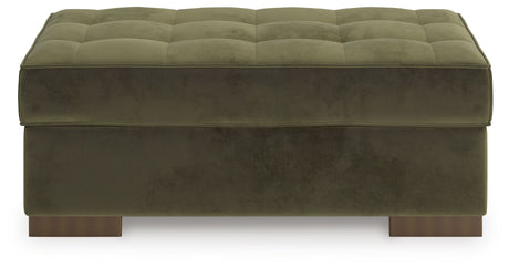 Caspian-Town - Olive - Oversized Accent Ottoman by Signature Design by Ashley® | Bel Furniture