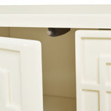 Gemini - Sideboard Storage Buffet - White Birch by Jennifer Taylor Home | Bel Furniture