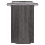 Gladstone - Round Faux Marble Top Table by Coaster Fine Furniture | Bel Furniture