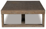 Cariton - Rectangular Cocktail Table - Gray