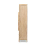 Rowan - Storage Cabinet With Double Doors - Natural
