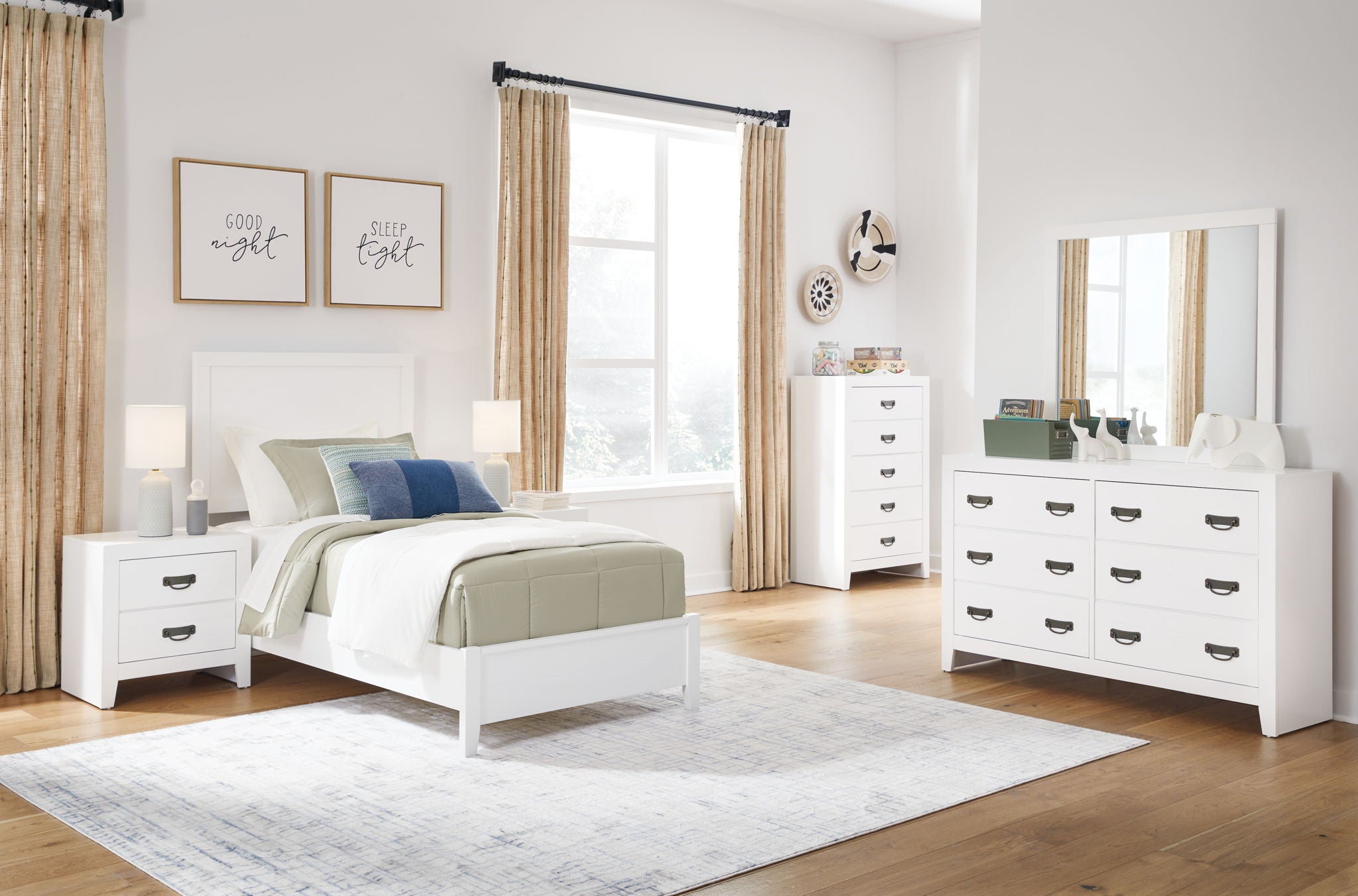 BeDoor 07 トライアルセット Binterglen - Panel Bedroom Set | BEL Furniture