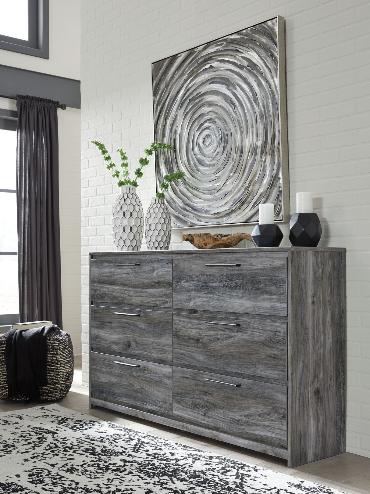 Baystorm - Six Smooth Drawer Dresser by Signature Design by Ashley® | Bel Furniture