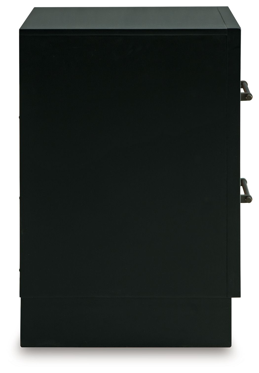 Kraeburn - Brown / Black - Two Drawer Night Stand by Benchcraft® | Bel Furniture