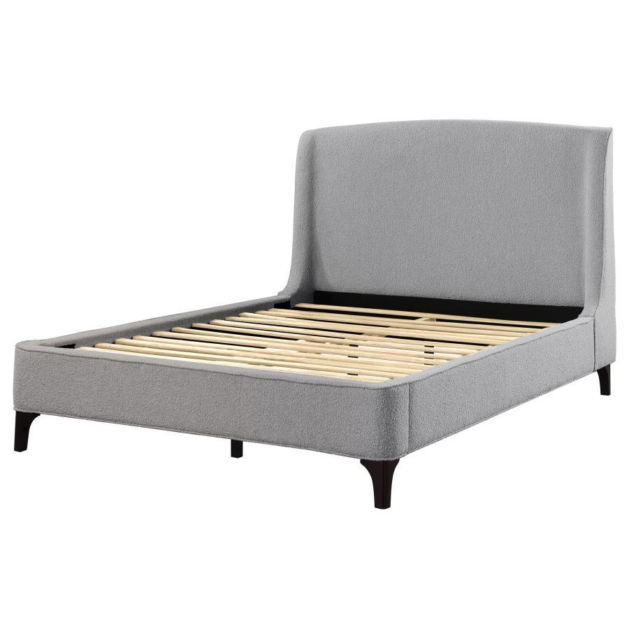 Mosby - Upholstered Wingback Bed