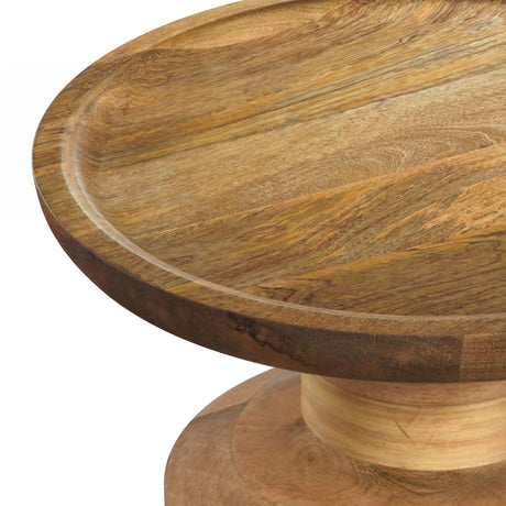 Haynes - Handcrafted Wooden Accent Table - view 9