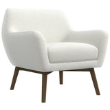 Panom - Lounge Chair - Brown / White by Ashcroft Furniture | Bel Furniture