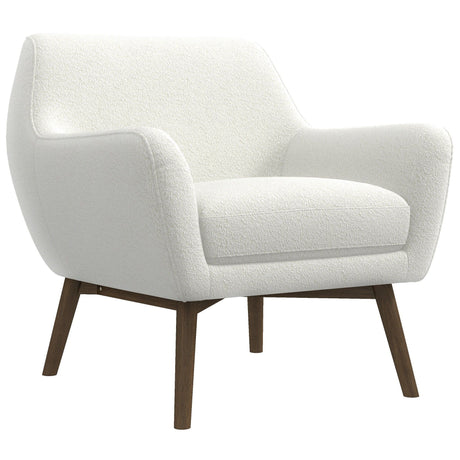 Panom - Lounge Chair - Brown / White by Ashcroft Furniture | Bel Furniture