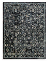 Hilcott - Rug Dark Brown 8' x 10' by Signature Design by Ashley® | Bel Furniture