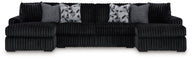 Midnight-Madness - 3 Piece Sectional