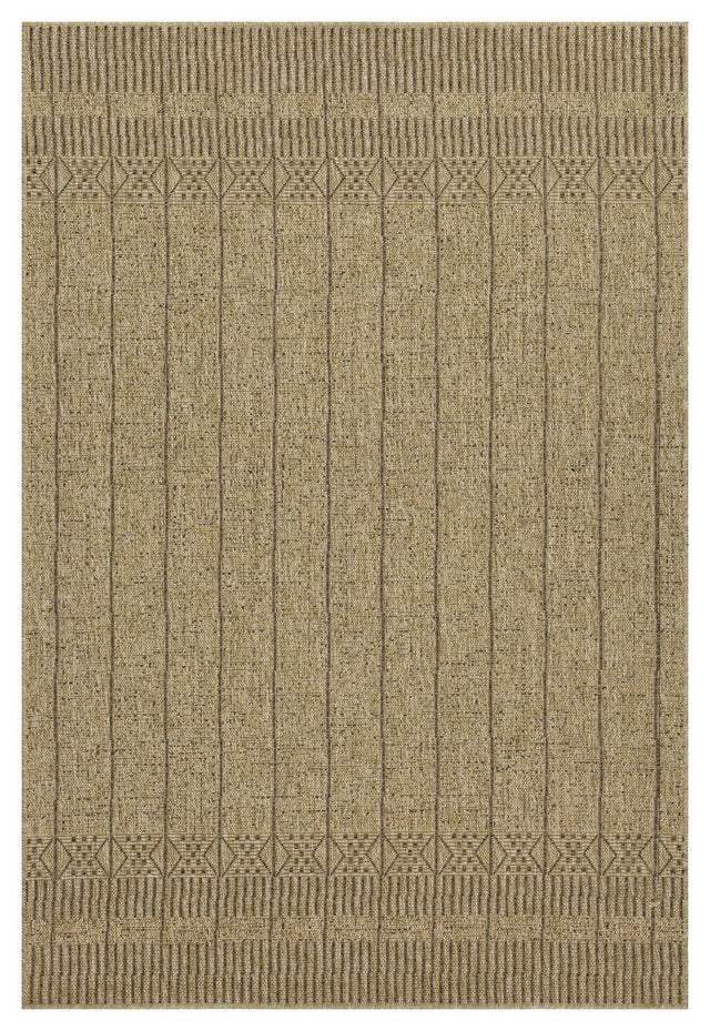 Earth - Indoor, Outdoor, Area Rug, Versatile Design Light Brown 5' x 7' by Icona Home Decor | Bel Furniture
