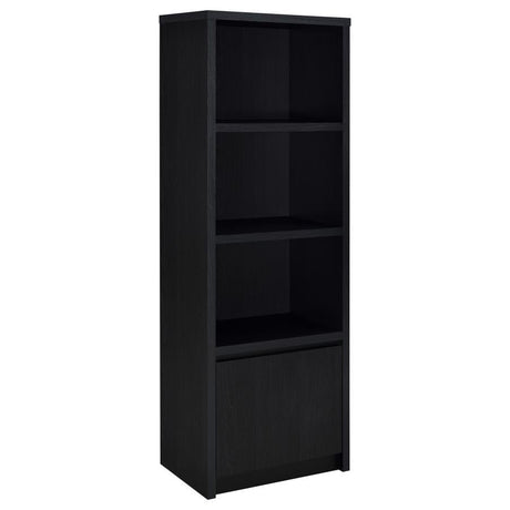 Winfield - 3-Sheld Media Tower Entertainment Pier - Black by Coaster Fine Furniture | Bel Furniture