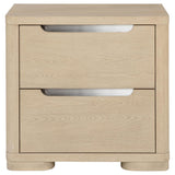 Ladera - 2-Drawer Nightstand Bedside Table - Light Elm by Coaster Fine Furniture | Bel Furniture