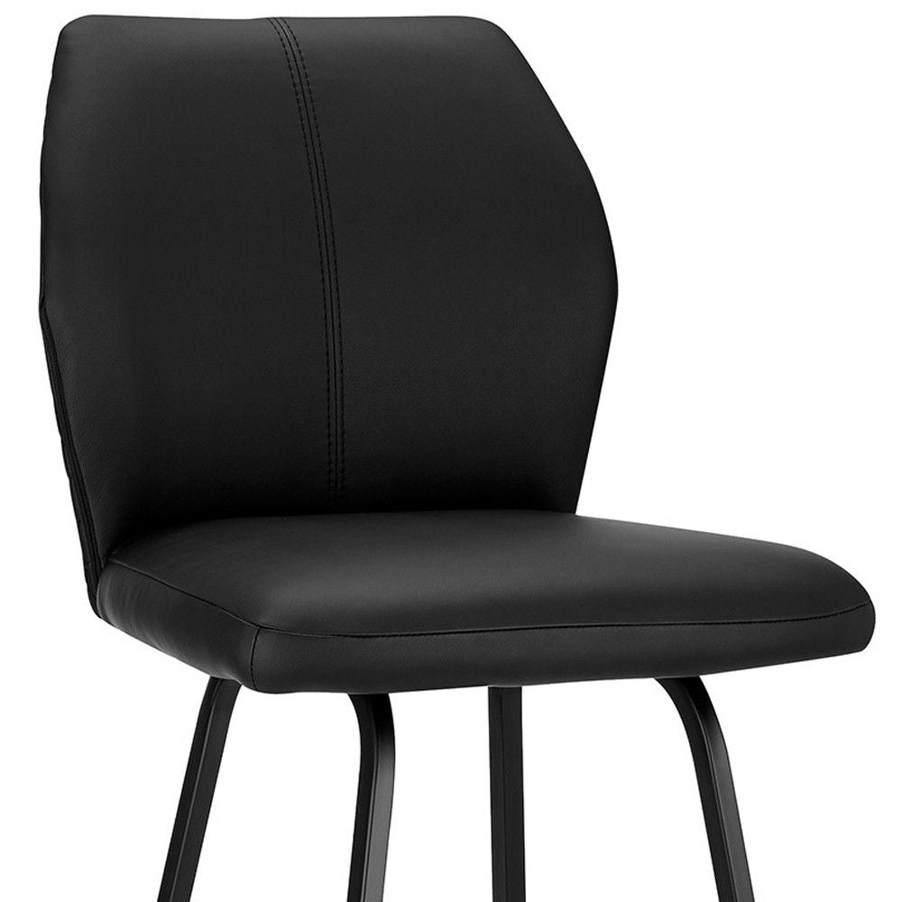 Bar Height Bar Chair - Black