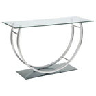 Danville - Rectangular U-Shaped Glass Top Table