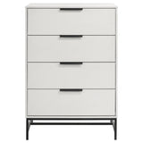 Sonora - 4-Drawer Bedroom Chest - White by Coaster Fine Furniture | Bel Furniture