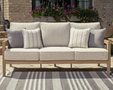 Hallow Creek - Driftwood - Sofa With Cushion by Signature Design by Ashley® | Bel Furniture