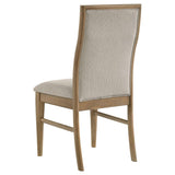 Adina - Upholstered Dining Side Chair (Set of 2) - Barley by Coaster Fine Furniture | Bel Furniture