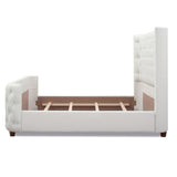 Brooklyn - Tufted Panel Bed Headboard And Footboard Set by Jennifer Taylor Home | Bel Furniture