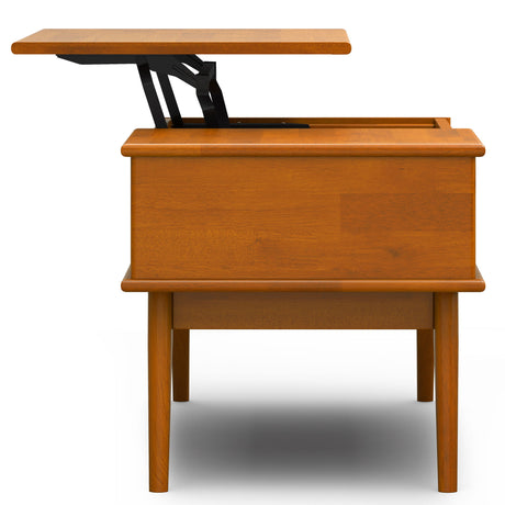 Draper - Lift Top Coffee Table - Teak - view 3
