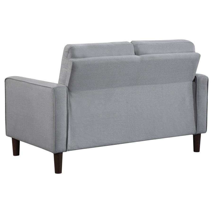 Bowen - Upholstered Track Arm Tufted Loveseat by Coaster Fine Furniture | Bel Furniture