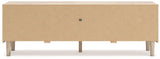 Cielden - Two-tone - Extra Large TV Stand by Signature Design by Ashley® | Bel Furniture