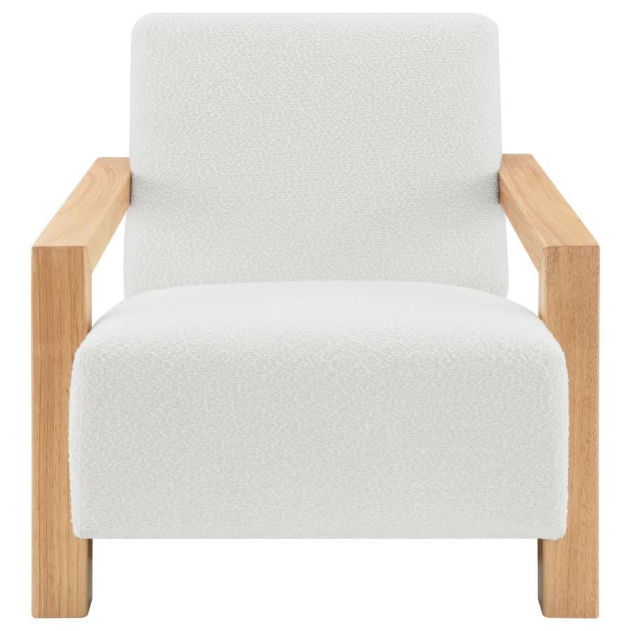 Fitzroy - Boucle Upholstered Accent Arm Chair by Coaster Fine Furniture | Bel Furniture