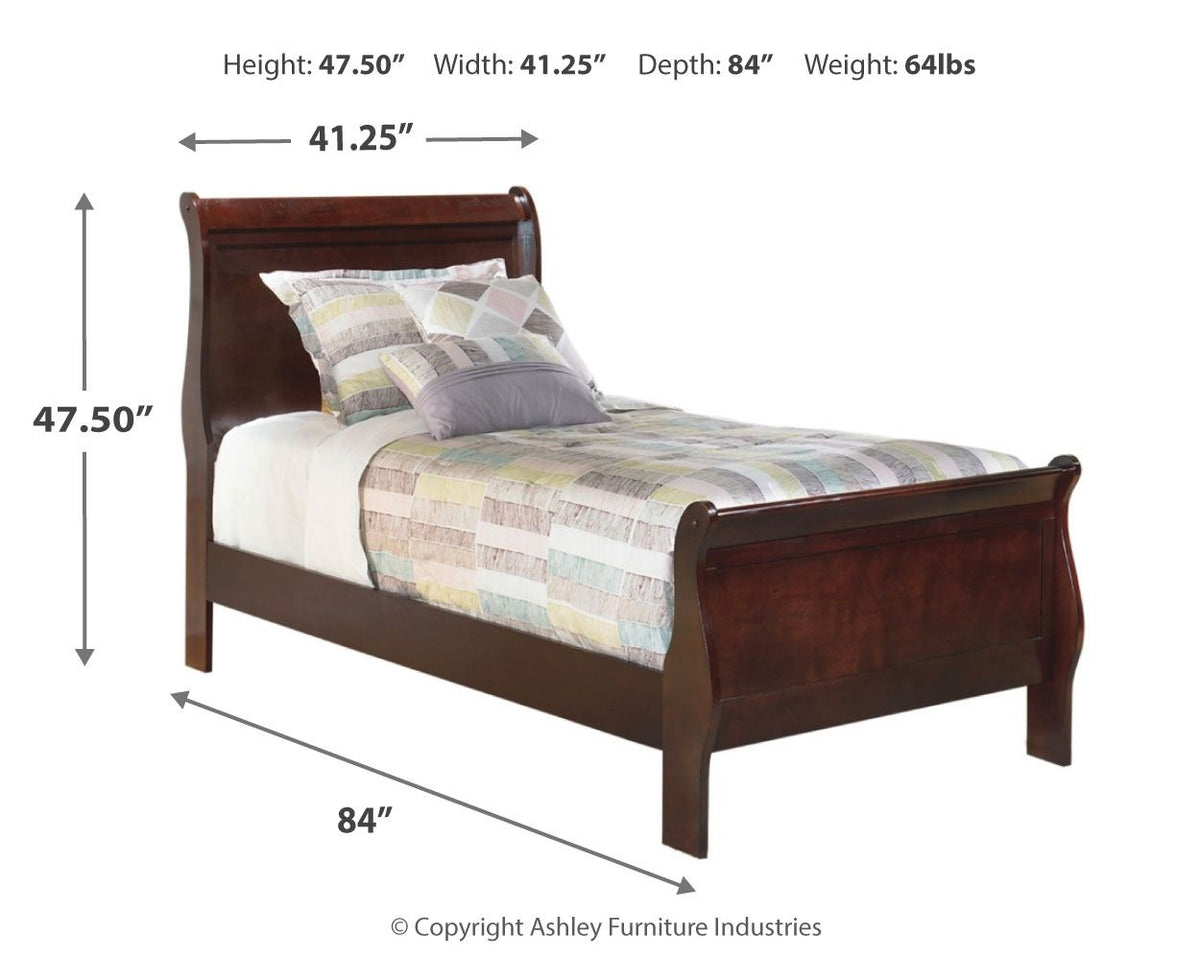 Alisdair - Sleigh Bed by Signature Design by Ashley® | Bel Furniture
