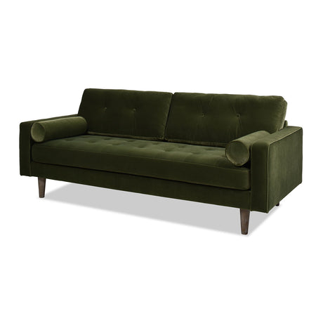 Nicholas - Mid-Century Modern Sofa - Olive Green - view 4