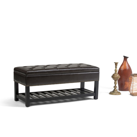 Lomond - Upholstered Storage Ottoman Bench - view 7