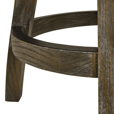 Henry - Armless Swivel Counter Height Bar Stool by Jennifer Taylor Home | Bel Furniture