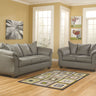 Darcy - Living Room Set Dark Gray 2 Pc. Sofa, Loveseat by Signature Design by Ashley® | Bel Furniture
