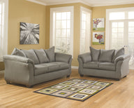 Darcy - Living Room Set Dark Gray 2 Pc. Sofa, Loveseat by Signature Design by Ashley® | Bel Furniture
