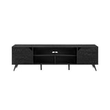 Contemporary 2 Door Minimalist TV Stand by Walker Edison | Bel Furniture