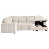 Devonshire - Sleeper Sectional Sofa Storage Chaise