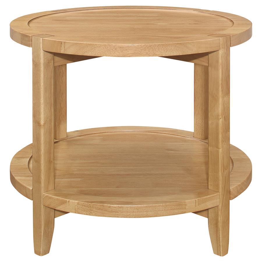 Camillo - Round Solid Wood Table by Coaster Fine Furniture | Bel Furniture