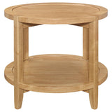 Camillo - Round Solid Wood Table by Coaster Fine Furniture | Bel Furniture