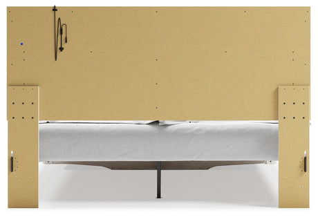 Altyra - White - King Upholstered Storage Bed by Signature Design by Ashley® | Bel Furniture