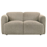Dorset - Upholstered Round Track Arm Sofa Set