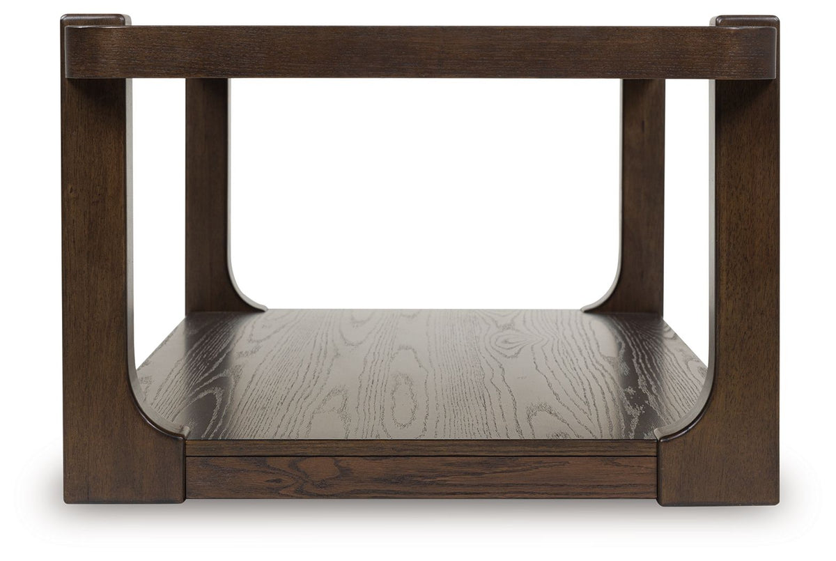 Breckington - Rectangle Cocktail Table - Dark Brown
