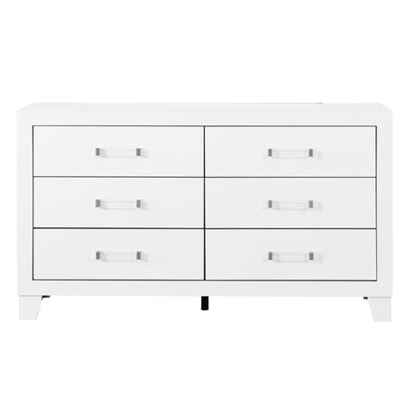 Omoda - Dresser - White by Global Furniture USA | Bel Furniture