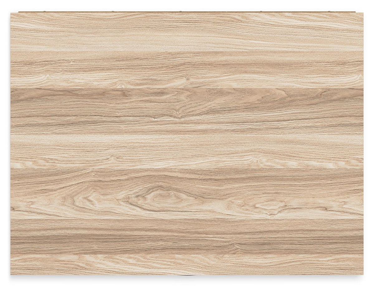 Battelle - Tan - Two Drawer Night Stand by Signature Design by Ashley® | Bel Furniture