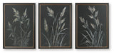Janisburg - Wall Art Set (Set of 3) - Black / White / Brown