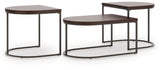 Vanmore - Occasional Table Set (Set of 3) - Dark Brown