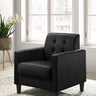 Hale - Velvet Accent Armchair With Tufting by Lilola Home | Bel Furniture