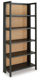 Abyard - Bookcase - Black / Natural