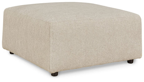 Edenfield - Oversized Accent Ottoman Pearl Silver by Signature Design by Ashley® | Bel Furniture