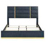 Ines - Fabric Upholstered Panel Bed