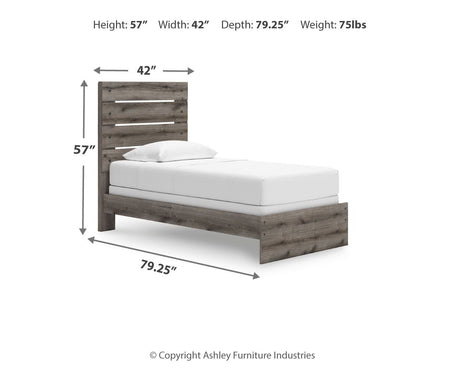 Graystorm - Panel Bed - view 3